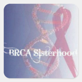 SELLO PARA SOBRES pequeño BRCA SISTERHOOD, pegatin