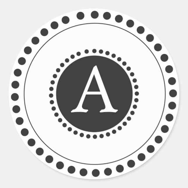 Sello para sobres personalizado negro (Anverso)