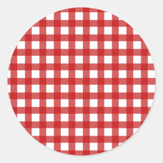 Sello para sobres Red Gingham