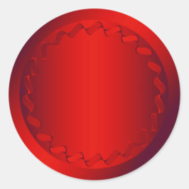 Sello para sobres rojo