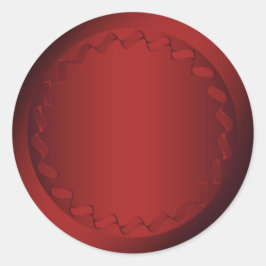 Sello para sobres rojo