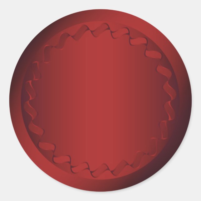 Sello para sobres rojo (Anverso)