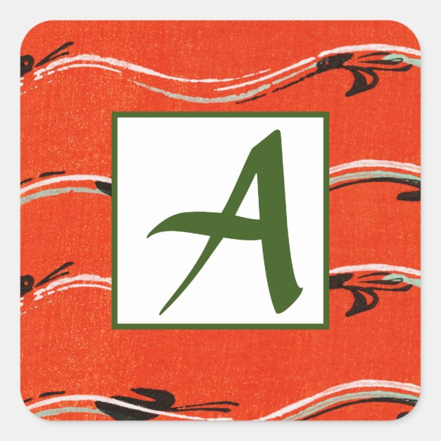 SELLO PARA SOBRES ROJO INICIAL PERSONALIZADO (Anverso)