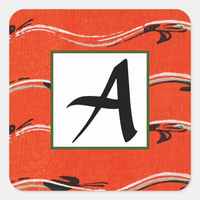 SELLO PARA SOBRES ROJO INICIAL PERSONALIZADO (Anverso)