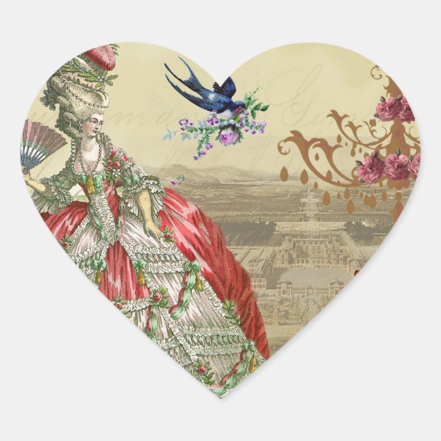 Sello para sobres Souvenirs de Versailles (Anverso)