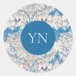 SELLO PARA SOBRES : WILLIAM MORRIS : HONEYSUCKLE