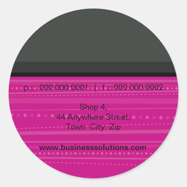 SELLO pegatina :: lineal 6 (Anverso)