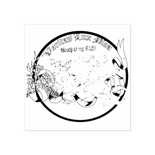 Sello pequeño de goma Regal Griffin (Impresión)