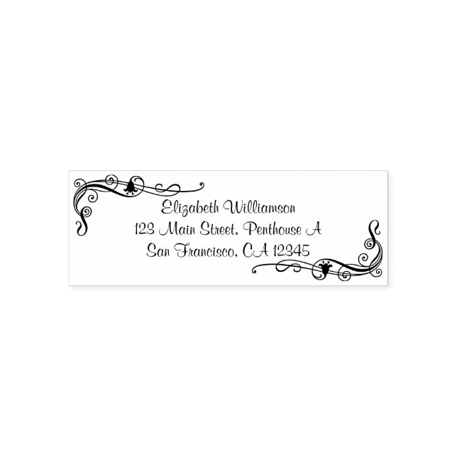 Sello personalizado con naves con flores (Diseño)