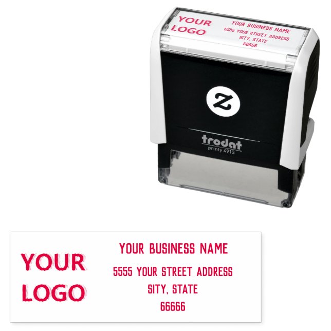 Sello personalizado con nombre de dirección de log (In Situ)