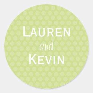Sello personalizado de la boda del lunar