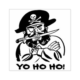 Sello pirata de caucho Personalizable