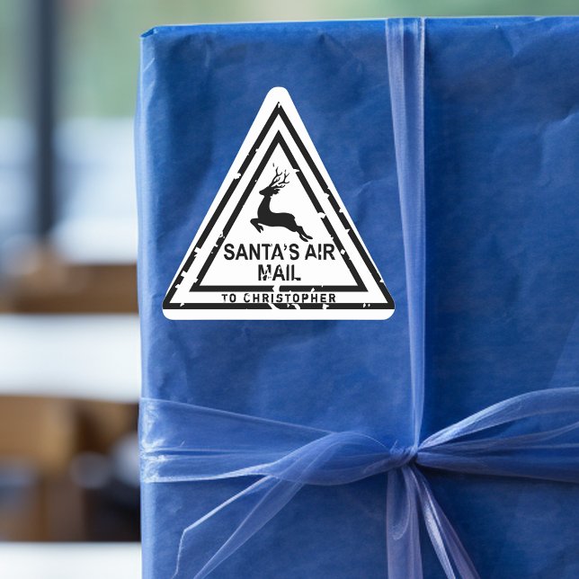 Sello Postal de Correo Aéreo del Polo Norte de Pap (Subido por el creador)