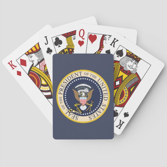 Sello presidencial: Cartas de reproducción (Reverso)
