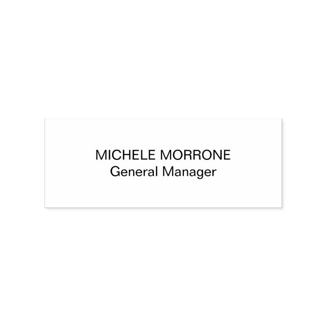 Sello profesional con nombre personalizado e infor (Sellado)