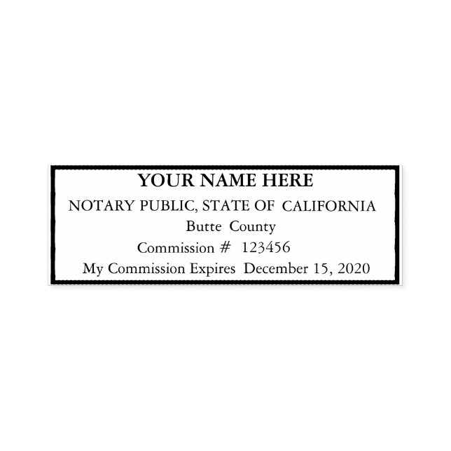 Sello público de notario estándar (Diseño)