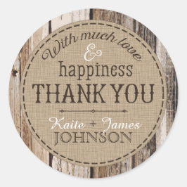 Sello Rústico de Plantas de Madera del País Gracia