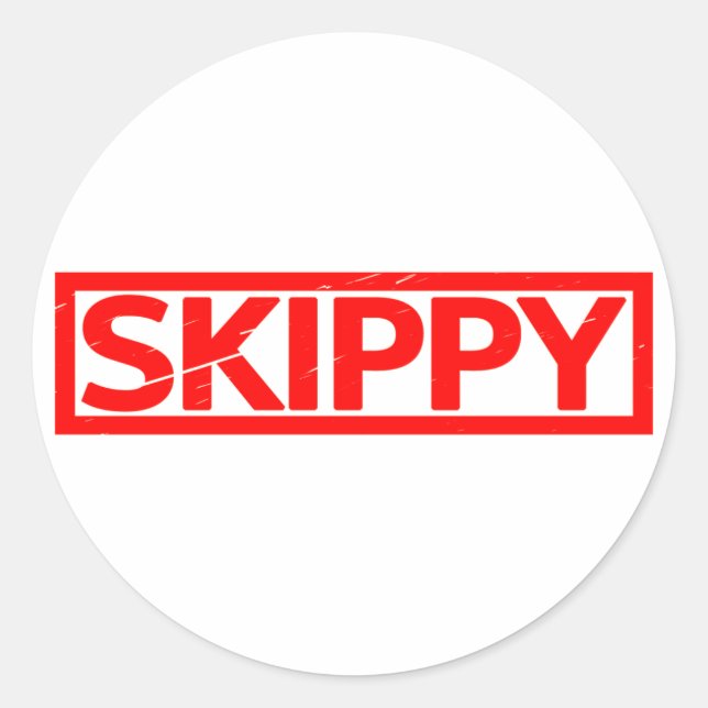 Sello Skippy (Anverso)