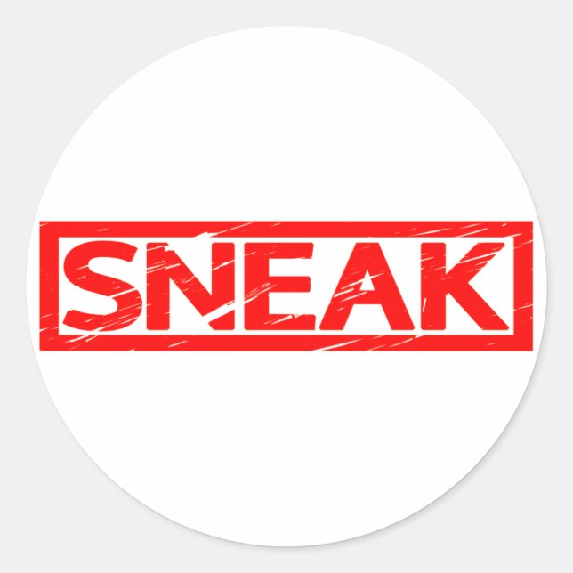 Sello Sneak (Anverso)