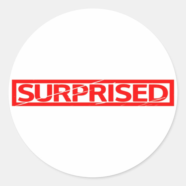 Sello sorprendido (Anverso)