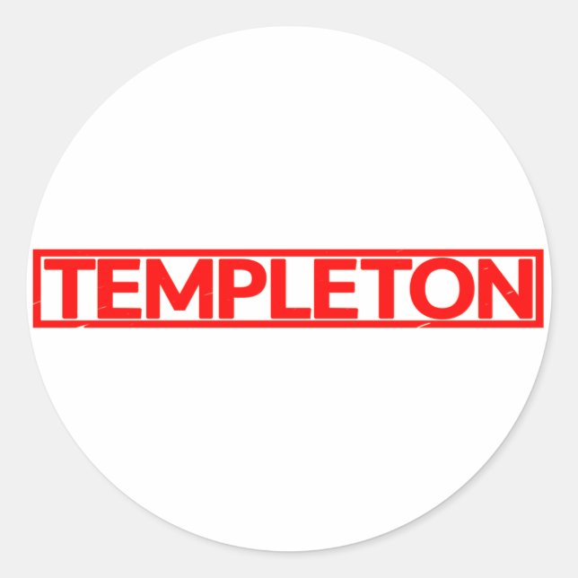 Sello templeton (Anverso)