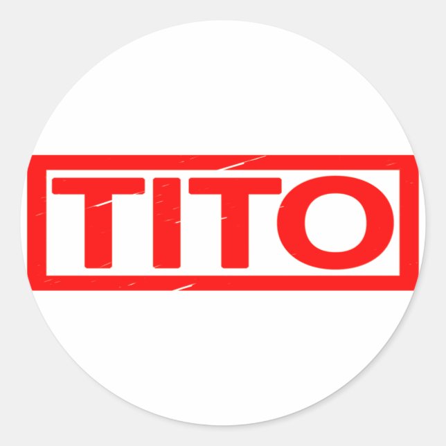 Sello Tito (Anverso)