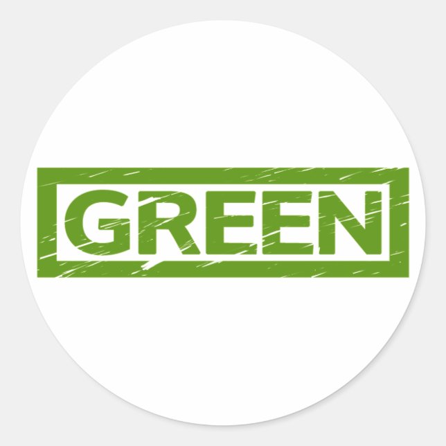 Sello verde (Anverso)
