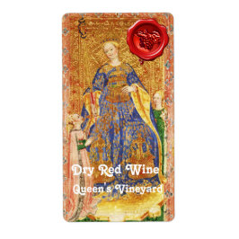 SELLO VINEYARD ROJO DE CERRADURA DE VINO DE QUEEN/