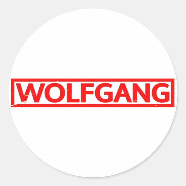 Sello Wolfgang (Anverso)