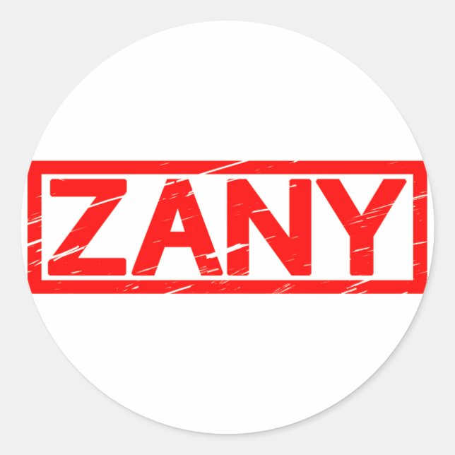 Sello Zany (Anverso)
