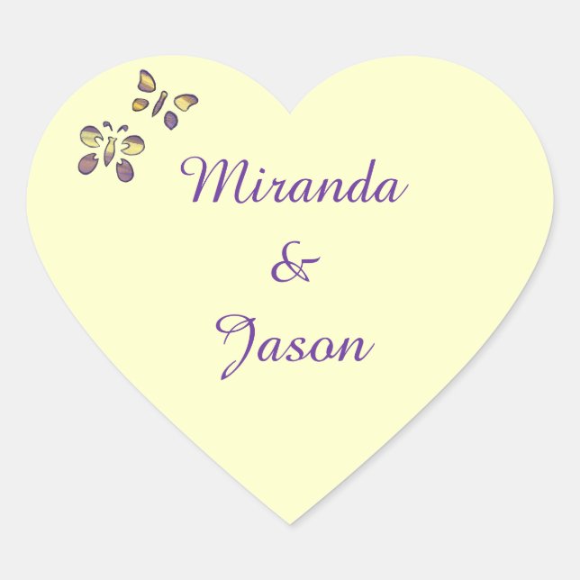 Sellos Bodas de mariposas de diamantes de color am (Anverso)