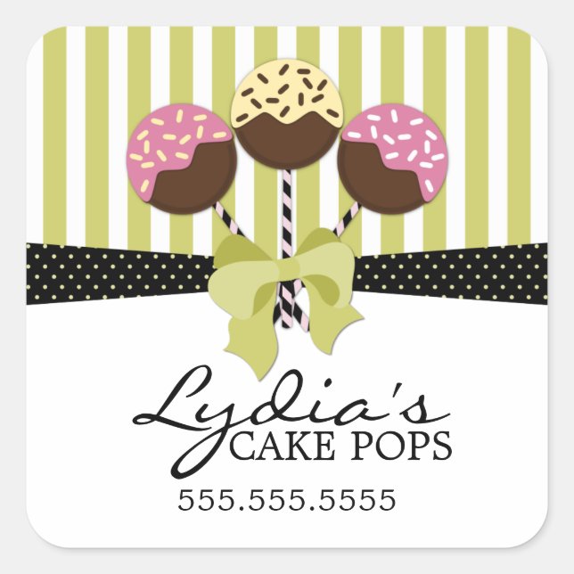 Sellos de caja de panadería de copas de pasteles c (Anverso)