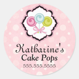 Sellos de caja de pasteles de copas de panadería