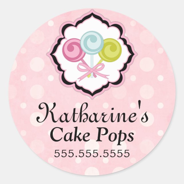 Sellos de caja de pasteles de copas de panadería (Anverso)