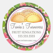 Sellos de cajas de panadería de volumen de negocio