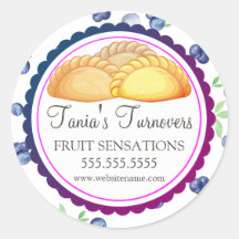 Sellos de cajas de panadería de volumen de negocio