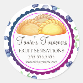 Sellos de cajas de panadería de volumen de negocio