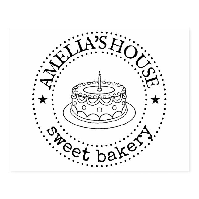 Sellos de caucho personalizado con su logotipo per (Impresión)