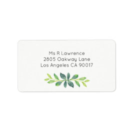 Sellos de dirección de hojas de vegetación de colo