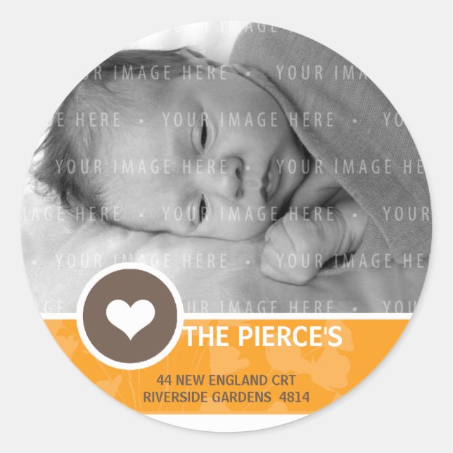 SELLOS DE DIRECCIONES FOTOGRÁFICAS :: zona cardíac (Anverso)