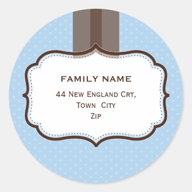 SELLOS DE DIRECCIONES PERSONALIZADAS :: Luster 9 (Anverso)