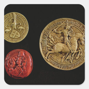 Sellos de Gilles de Laval Señor de Rais