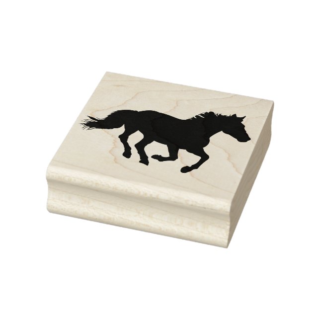 SELLOS DE GOMA DE MADERA DE CABALLO (Sello)