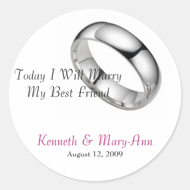 Sellos de invitación a bodas (Anverso)