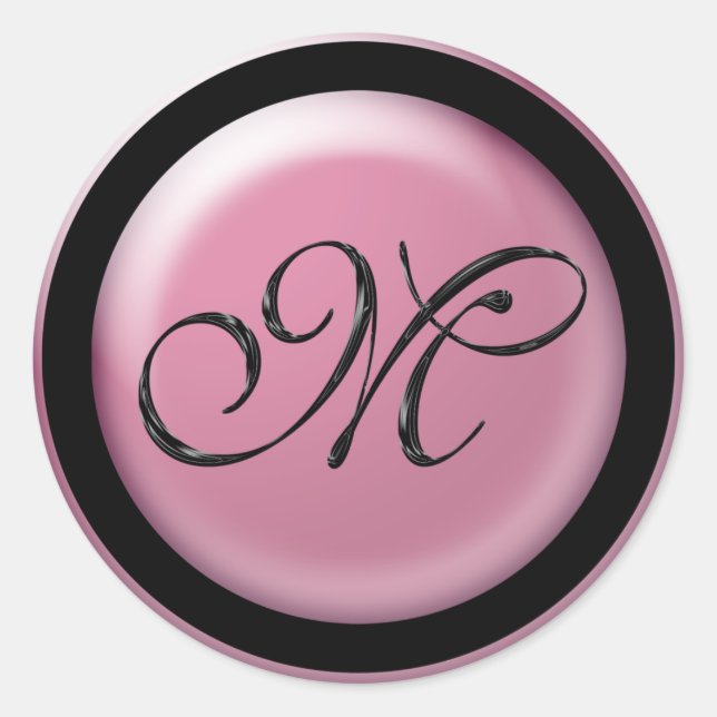 Sellos de invitación de boda M (Anverso)