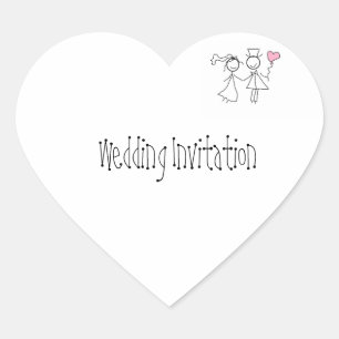 Sellos de invitación de boda personalizados