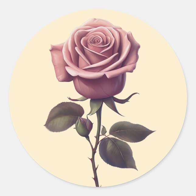 sellos de invitación de Rosa (Anverso)