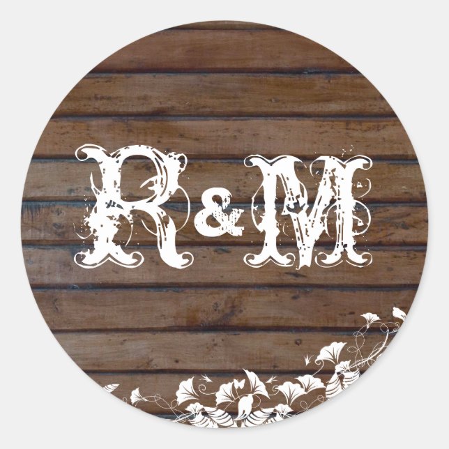 Sellos de madera marrón (Anverso)