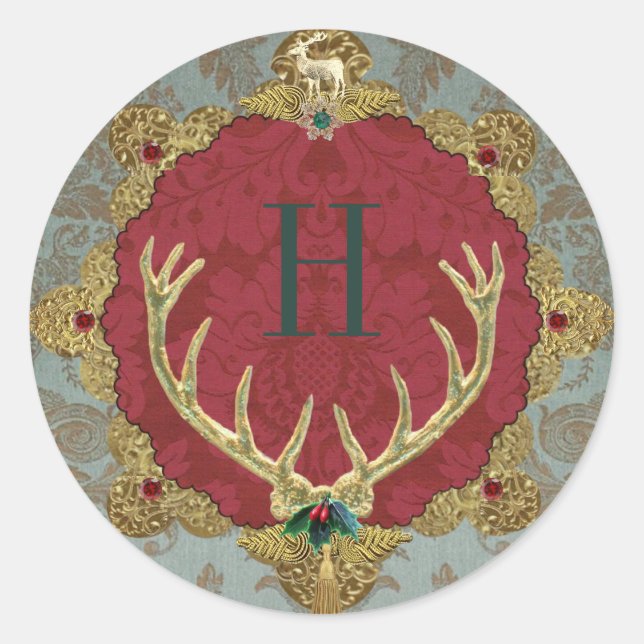 Sellos de monograma redondeados "Lordly" de Dresde (Anverso)