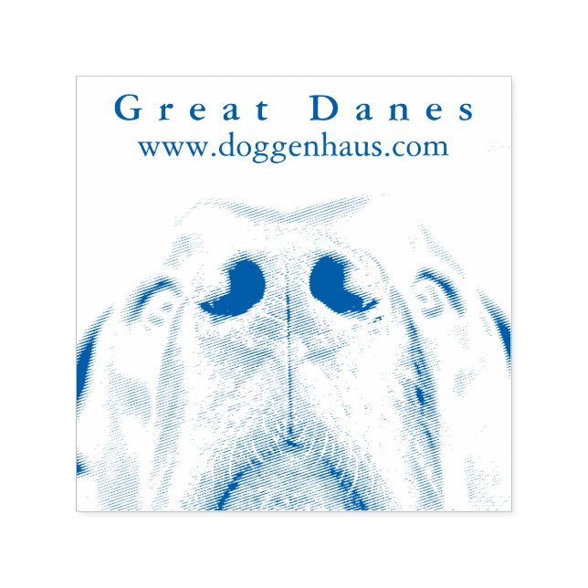 Sellos de Nariz de Gran Danés (Diseño)